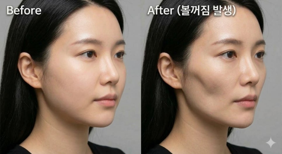 사각턱보톡스 후 볼패임? 원인 알고 예방하는 3가지 공식